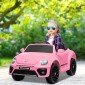 Ηλεκτρικό παιδικό όχημα, VW Beetle, 3-5 χλμ./ώρα, με τηλεχειριστήριο & μουσική, ροζ
