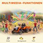 Ηλεκτρικό Παιδικό Τρακτέρ, Τρακτέρ Ride-On με Τηλεχειριστήριο, Soft Start, για Παιδιά Ηλικιών 3-8, Πορτοκαλί