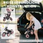 Παιδικό τρίκυκλο, 6 σε 1 Buggy για νήπια, με λαβή ώθησης, ρυθμιζόμενο κάθισμα, αναδιπλούμενο σχέδιο, δίχτυ ασφαλείας