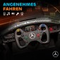 Ηλεκτρικό αυτοκίνητο Mercedes, παιδικό αυτοκίνητο, μπαταρία 12V, φώτα LED, λειτουργία μουσικής, κόρνα, 3-8 ετών, μαύρο