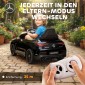 Παιδικό ηλεκτρικό αυτοκίνητο, σχέδιο Mercedes, μοτέρ 12V, τηλεχειριστήριο, φώτα LED, μουσική, για παιδιά 3-6 ετών, μαύρο