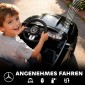 Παιδικό ηλεκτρικό αυτοκίνητο, σχέδιο Mercedes, μοτέρ 12V, τηλεχειριστήριο, φώτα LED, μουσική, για παιδιά 3-6 ετών, μαύρο