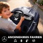 Παιδικό ηλεκτρικό αυτοκίνητο, σχέδιο Mercedes, μοτέρ 12V, τηλεχειριστήριο, φώτα LED, μουσική, για παιδιά 3-6 ετών, γκρι