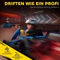 24V Electric Go Kart για Οδήγηση και Drifting, Nylon Ελαστικά, Ζώνη Ασφαλείας, Κόρνα, Μουσική για 8-12 Χρόνια Μπλε
