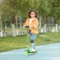 Παιδικό Scooter, Διπλά Φρένα, Μεταλλικός Σκελετός, Υποπόδιο, Πτυσσόμενο, 3-8 ετών, Πράσινο
