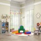 Σετ δομικά στοιχεία χυμού για παιδιά Foam Blocks Τετράγωνες σκάλες Ramp Faux Leather Πολύχρωμο