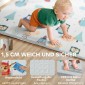Baby Play Mat Animal Pattern Αφρός πάχους 1,5 cm Αντιολισθητική επένδυση