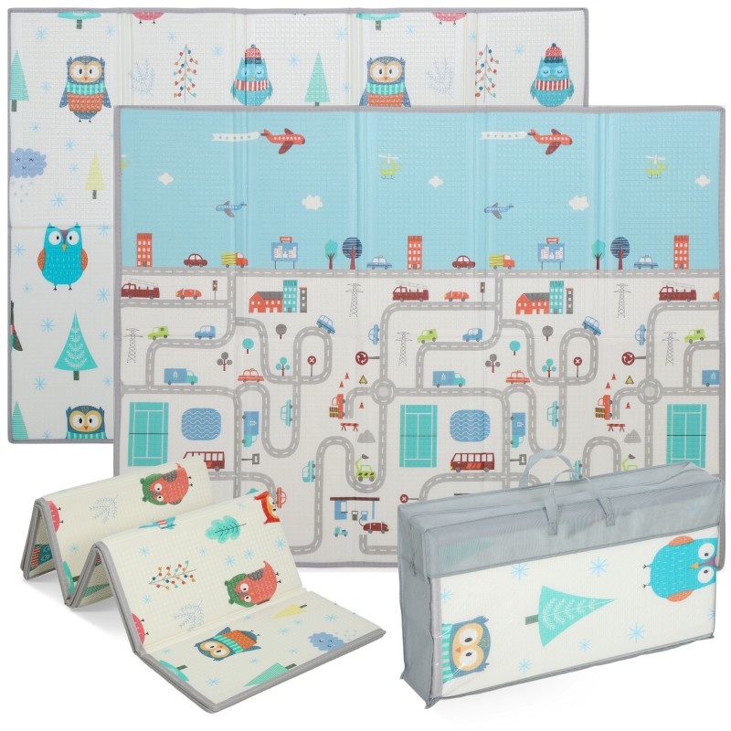 Baby Play Mat Animal Pattern Αφρός πάχους 1,5 cm Αντιολισθητική επένδυση