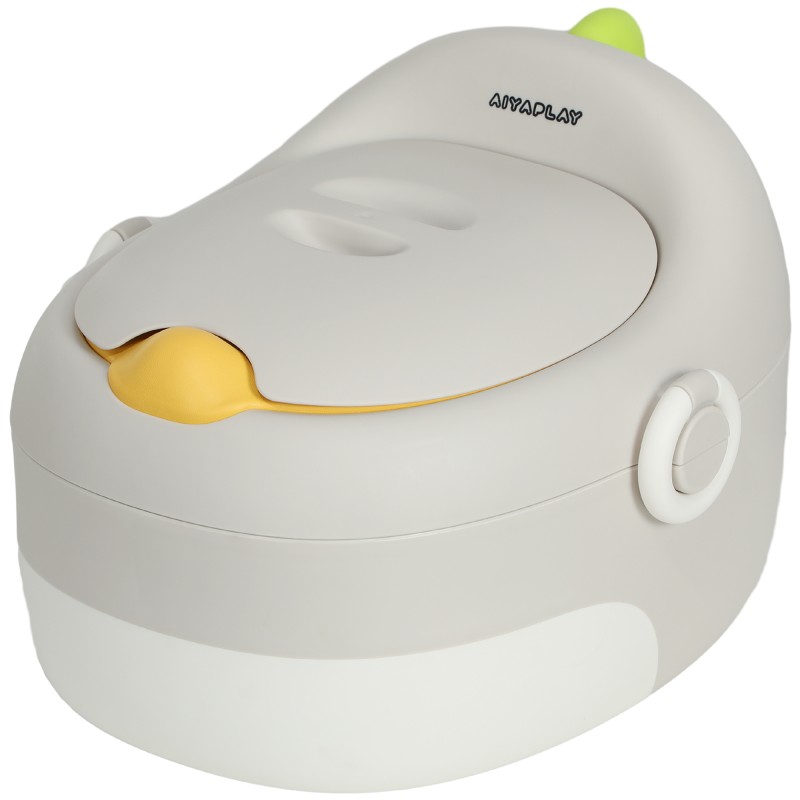 Παιδικό γιογιό 3 σε 1 Αποσπώμενο κάθισμα από συνθετικό δέρμα με επένδυση έως 50 κιλά 6 μηνών έως 6 ετών γκρι