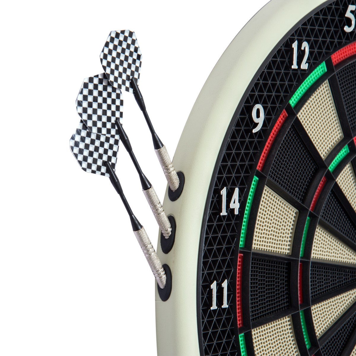 Ηλεκτρονική σανίδα βελών Dartboard με φωνητικά μηνύματα Οθόνες LED 6 βελάκια 24 κεφαλές βελών 18 παιχνίδια 159 παραλλαγές Μηχάνημα βελών Σετ βελάκια για έως και 8 παίκτες