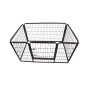 Πτυσσόμενο Puppy Run 1 Door 129cm x 84cm x 70cm Μαύρο
