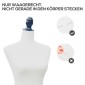Mannequin Torso Mannequin Mannequin Foam Wood Metal White