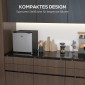 Μίνι καταψύκτης, Μίνι Ψυγείο 35 λίτρων, -14 έως -24℃, Έλεγχος θερμοκρασίας 5 επιπέδων, 47 x 44,2 x 48,8 cm, ασημί