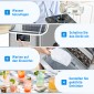 Μηχανή παγοκύβων Διανομέας παγοκύβων Ice-Maker 20kg/24h 2,3L παγομηχανή με δοχείο νερού 3,2L, ασημί