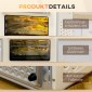 Μίνι φούρνος 5 σε 1, χωρητικότητα 20 λίτρων, 1400 W, 1 σχάρα ψησίματος, 1 ταψί, 60 λεπτά. μετρών την ώραν