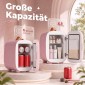 Mini Fridge Fridge Beauty Fridge, 4 L χωρητικότητας, 20,3 x 26,3 x 28 cm, Ροζ