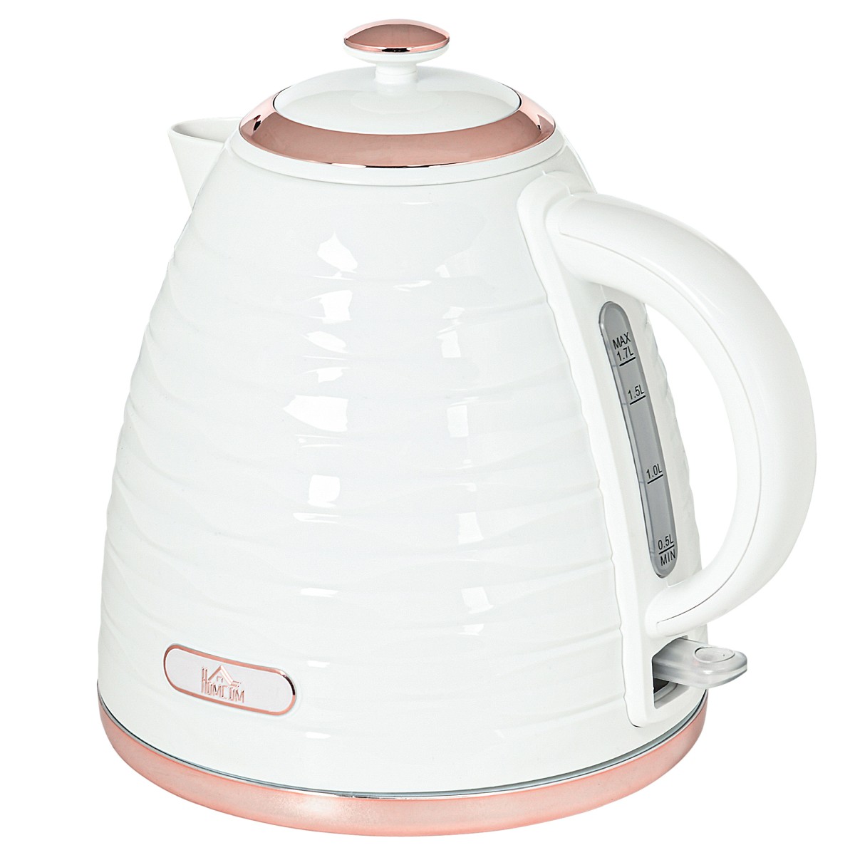 Ηλεκτρικός βραστήρας, 1,7L, 2,2kW, λειτουργία γρήγορου βρασμού με αφαιρούμενο φίλτρο κατά των αλάτων που πλένεται
