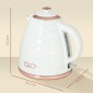 Ηλεκτρικός βραστήρας, 1,7L, 2,2kW, λειτουργία γρήγορου βρασμού με αφαιρούμενο φίλτρο κατά των αλάτων που πλένεται