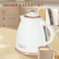 Ηλεκτρικός βραστήρας, 1,7L, 2,2kW, λειτουργία γρήγορου βρασμού με αφαιρούμενο φίλτρο κατά των αλάτων που πλένεται