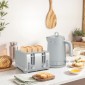 Σετ βραστήρα και τοστιέρα, 1,7L 2200W Βραστήρας Quick Boil with Thermostat