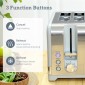 Σετ βραστήρα και τοστιέρα, 1,7L 2200W Βραστήρας Quick Boil with Thermostat