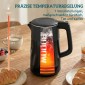 Ηλεκτρικός βραστήρας, 1,7L, γρήγορος βρασμός, 2200W, με οθόνη LED, λειτουργία διατήρησης θερμότητας, προστασία από ξηρό βρασμό, χωρίς PTFE