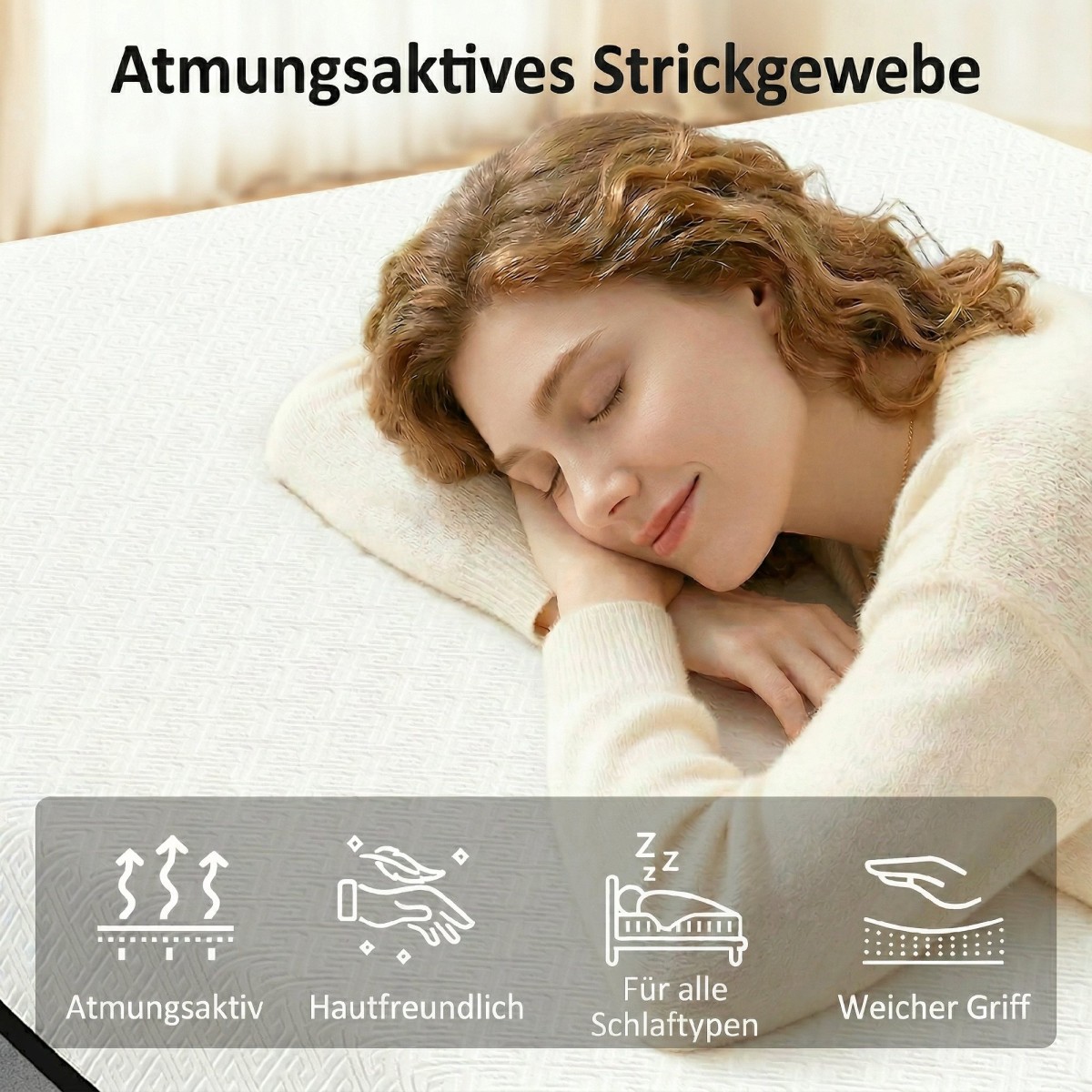 Στρώμα ελατηρίου τσέπης στρώματος με memory foam πράσινο τσάι H3 σκληρότητα Oeko-TEX & CertiPUR 200x90x20 cm γκρι
