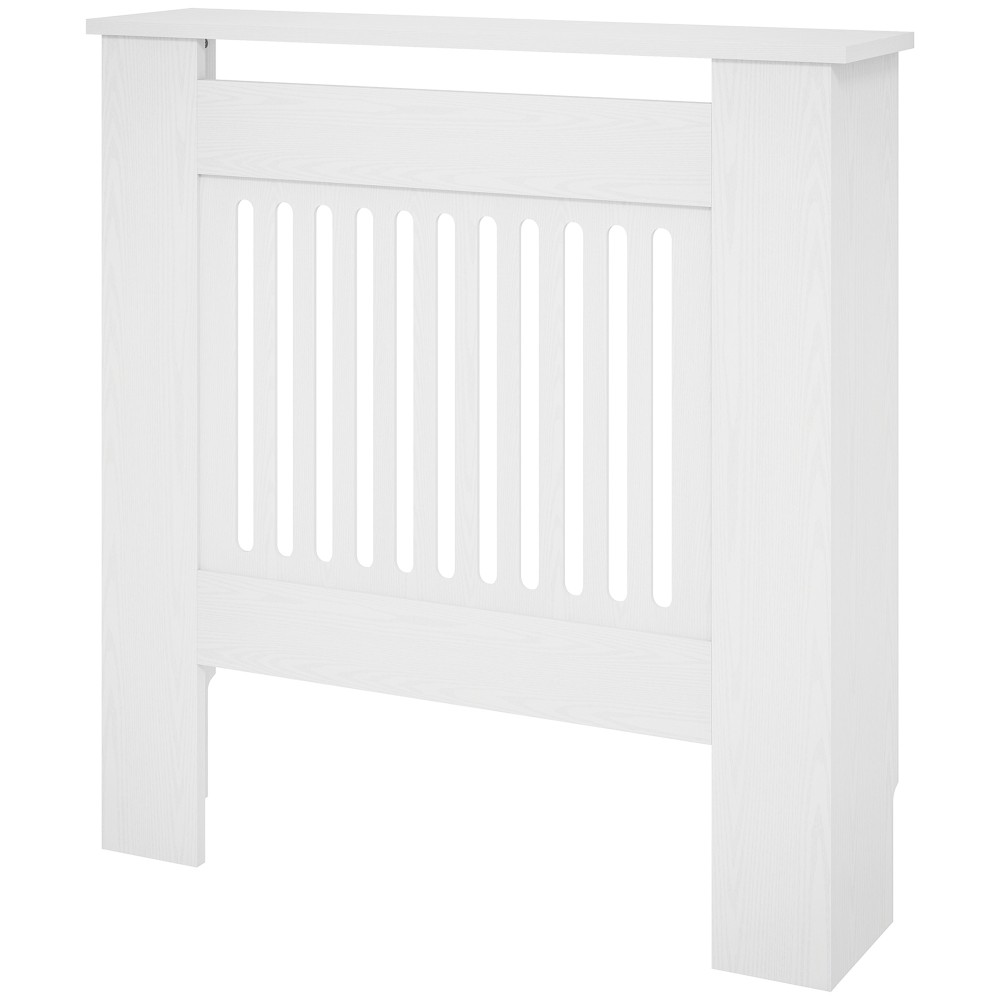 Κάλυμμα καλοριφέρ Κάλυμμα καλοριφέρ 78 x 19 x 81 cm Κάλυμμα καλοριφέρ για υπνοδωμάτιο σαλόνι MDF Λευκό