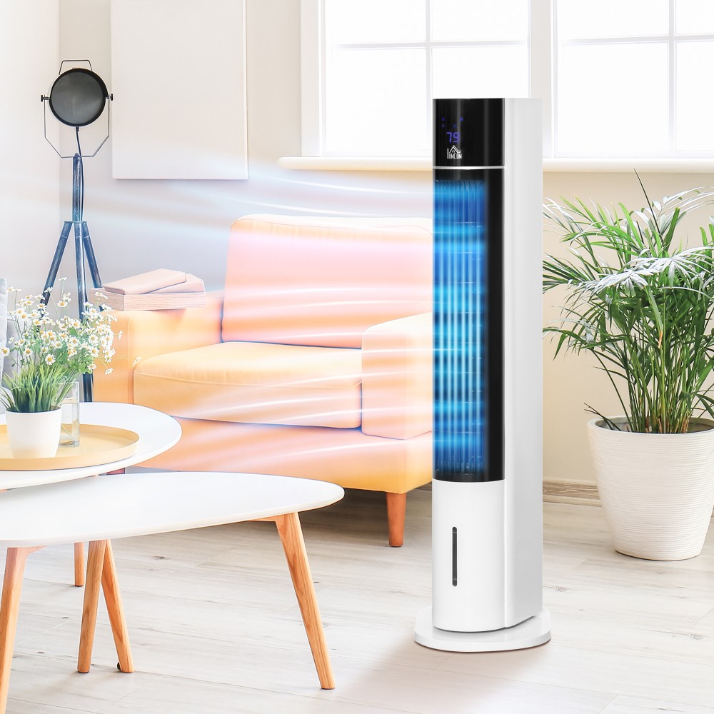 Ανεμιστήρας στήλης, κλιματισμός στήλης, περιστροφή 52 μοιρών, αθόρυβη λειτουργία, 3 τρόποι λειτουργίας, 3 ταχύτητες