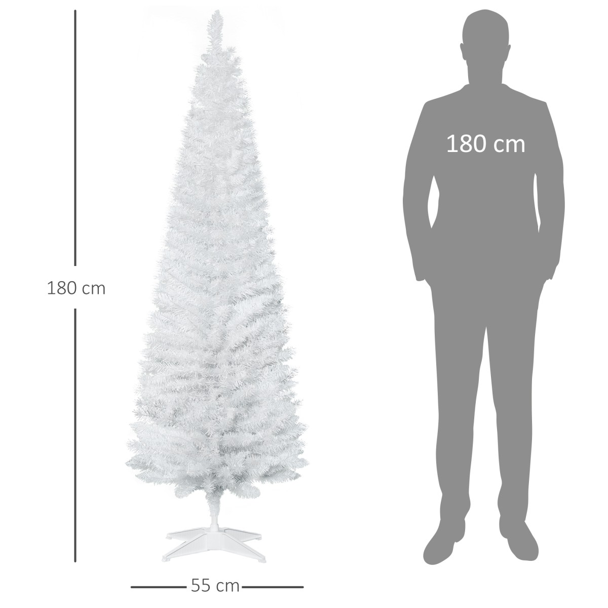 Τεχνητό χριστουγεννιάτικο δέντρο 180 cm τεχνητό χριστουγεννιάτικο δέντρο με 390 tips Διακόσμηση χριστουγεννιάτικου δέντρου για εσωτερικούς χώρους