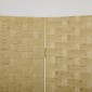 Οθόνη 4 τμημάτων 159,5x169,5cm διαχωριστικό δωματίου από κυματοειδή ίνα για σαλόνι καφέ