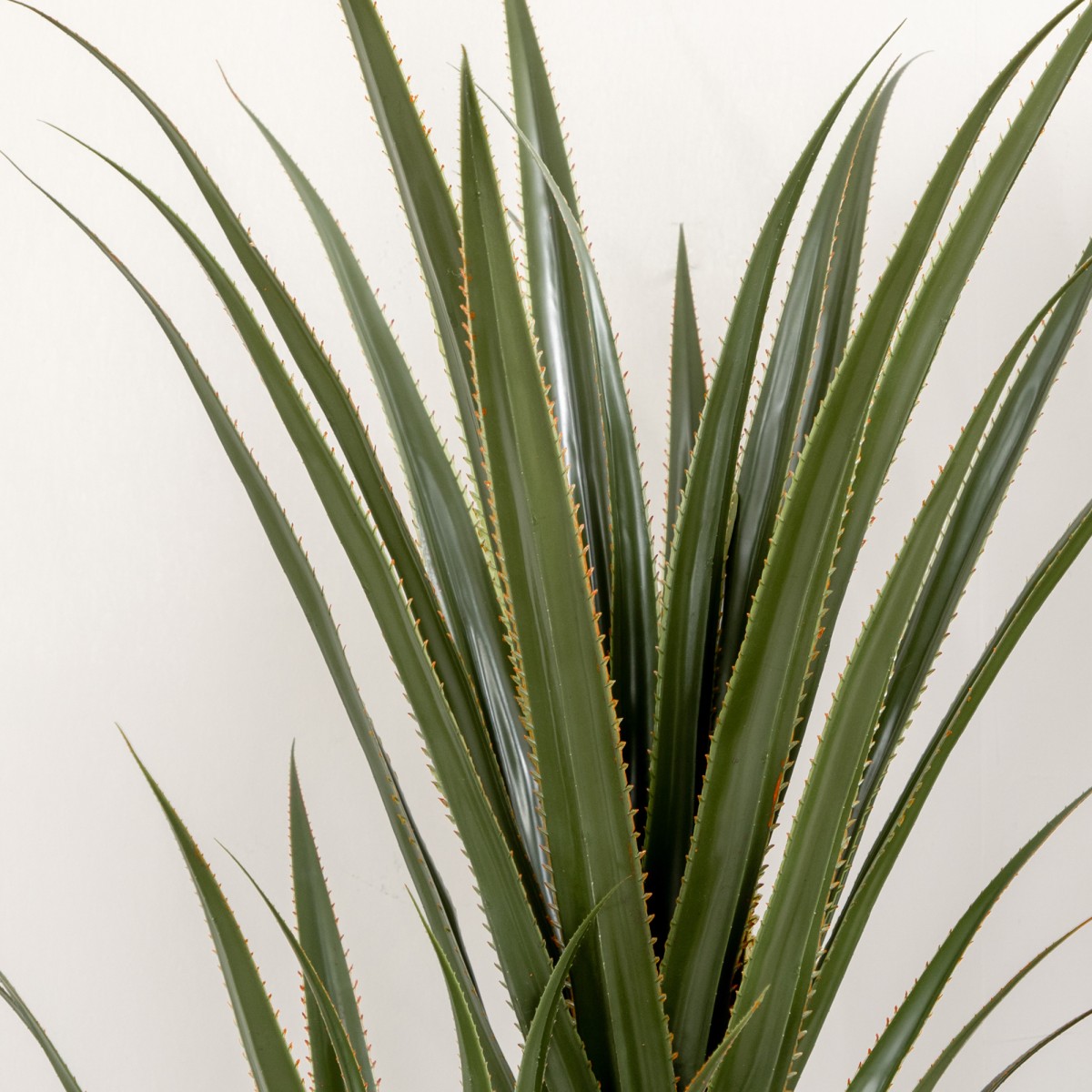 Τεχνητό Yucca μεγάλο τεχνητό φυτό 190 cm, πλαστικό τεχνητό φυτό σε γλάστρα, 17 x 17 x 190 cm σμαραγδένιο πράσινο