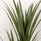 Τεχνητό Yucca μεγάλο τεχνητό φυτό 190 cm, πλαστικό τεχνητό φυτό σε γλάστρα, 17 x 17 x 190 cm σμαραγδένιο πράσινο
