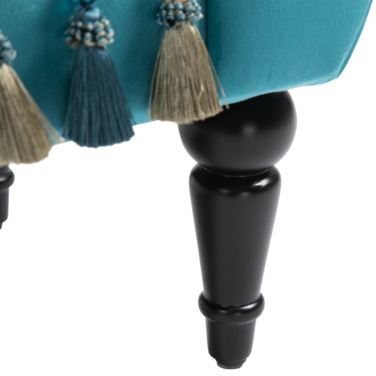 Πάγκος επενδυμένος πάγκος με βελούδινο κάλυμμα, υποβραχιόνιο πάγκος κρεβατιού με ξύλινο σκελετό, πάγκος παπουτσιών για υπνοδωμάτιο, σαλόνι, διάδρομος 117 x 40 x 58 cm μπλε