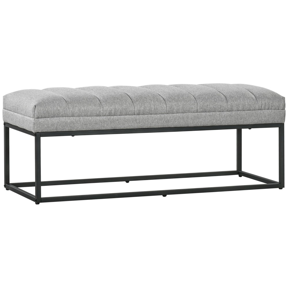 Industrial Design Πάγκος Κρεβάτι Πάγκος Μεταλλικά Πόδια Ροζ + Μαύρο
