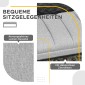 Industrial Design Πάγκος Κρεβάτι Πάγκος Μεταλλικά Πόδια Ροζ + Μαύρο