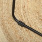 Καθρέφτης Ολόσωμο Κυματιστό Σχήμα 160x50cm Κάλυμμα Κορνίζας Ελεύθερο Βελούδινο Υπνοδωμάτιο Σαλόνι Λευκό