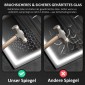 Καθρέφτης Μπάνιου με Φωτισμό LED, Αντιομίχλη, 3 Ρυθμιζόμενα Χρώματα, Ρολόι, 600 x 800 mm, Ασημί