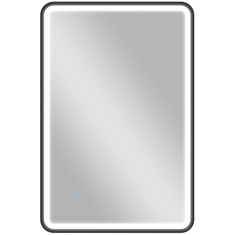 90x60cm LED Φωτιστικά καθρέφτη μπάνιου 3 χρώματα Λειτουργία μνήμης με δυνατότητα ρύθμισης οριζόντιας κάθετη μαύρο