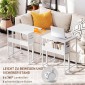 Αναδιπλούμενο γραφείο μετατρέψιμο σε βοηθητικό τραπέζι, ανοιχτό ράφι, λευκό
