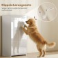 Ντουλάπα παπουτσιών σε high gloss, αποθήκευση παπουτσιών με ρυθμιζόμενα ράφια για διάδρομο, χώρος για 10 ζευγάρια, λευκό