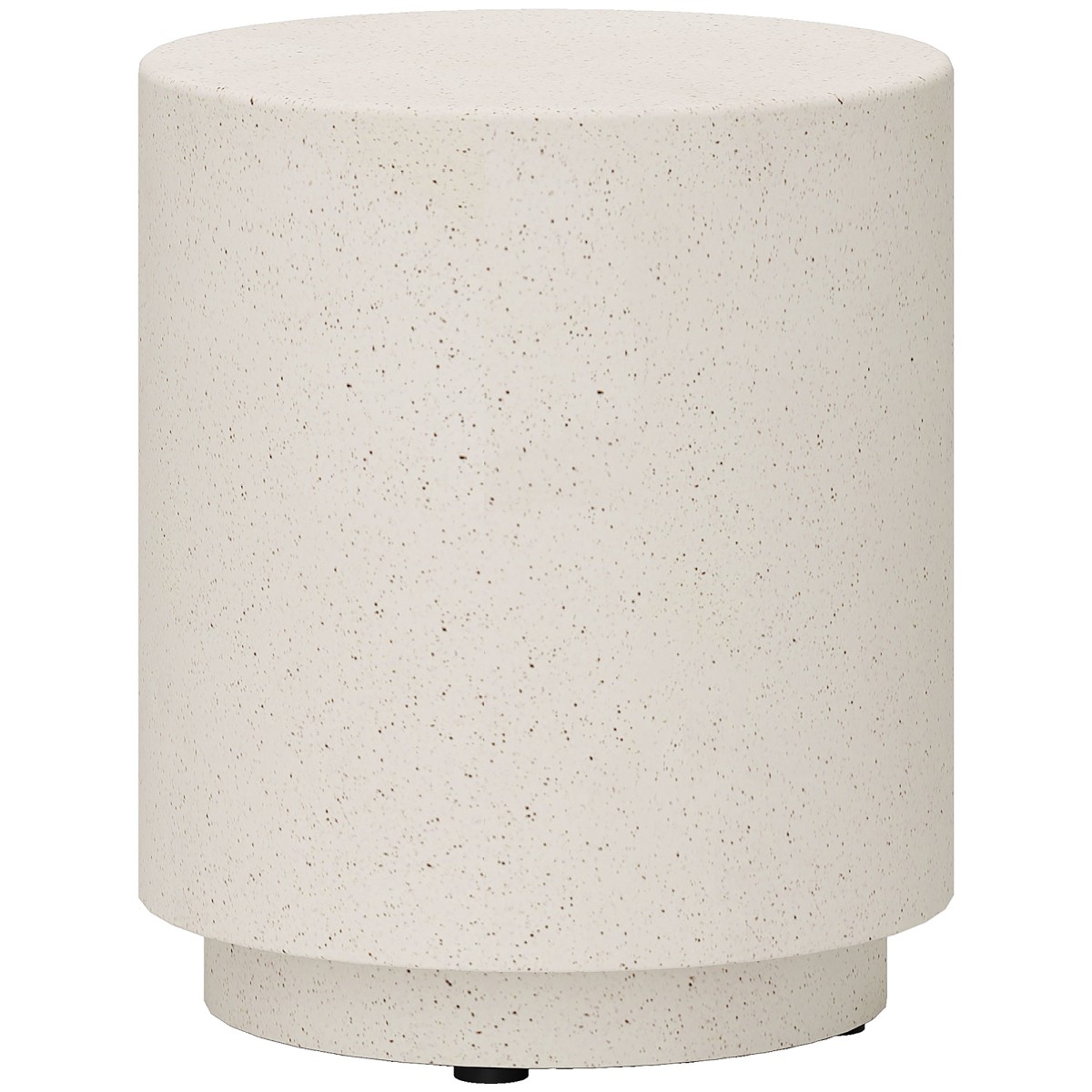 Βοηθητικό τραπεζάκι Concrete look 37 cm x 37 cm x 43 cm Ανόργανο μεταλλεύμα σε σκόνη γκρι