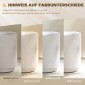 Βοηθητικό τραπεζάκι Concrete look 37 cm x 37 cm x 43 cm Ανόργανο μεταλλεύμα σε σκόνη γκρι