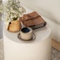 Βοηθητικό τραπεζάκι Concrete look 37 cm x 37 cm x 43 cm Ανόργανο μεταλλεύμα σε σκόνη γκρι