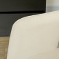 Κουνιστή πολυθρόνα, χοντρή επένδυση, φαρδιά πλάτη, σκελετός από ξύλο οξιάς/ατσάλι, έως 120 κιλά, μπεζ