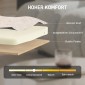 Καρέκλα Accent, Καρέκλα με επένδυση σενίλ με πλαίσιο και πόδια από μασίφ ξύλο, μπεζ