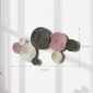 Σετ Διακόσμησης Τοίχων Design Disc, 8 Μεταλλικοί Δίσκοι, Ευέλικτο, Πολύχρωμο