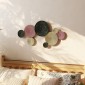 Σετ Διακόσμησης Τοίχων Design Disc, 8 Μεταλλικοί Δίσκοι, Ευέλικτο, Πολύχρωμο