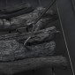 3-σε-1 μπολ φωτιά καλάθι φωτιά λάκκο με σχάρα προστασίας από σπινθήρες σχάρα κουβά πάγου κήπου BBQ μαύρο 76cm x 76cm x 47cm