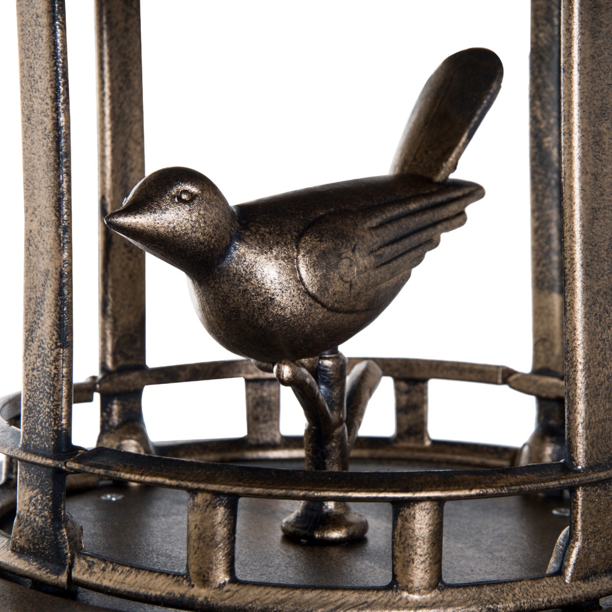 Vogeltränke Bird Bath Vintage Design, ανθεκτικό στο υγρό, 50 cm × 50 cm × 113 cm, ορείχαλκος
